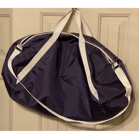 Vintage Odebolt-Arghur Trojans Duffle Sports Bag Purple Gold - Picture 6 of 7